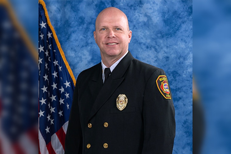 Marietta Fire Department Elevates Patrick Stewart to Deputy Chief of Administration