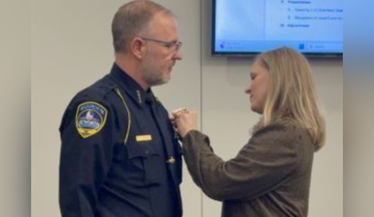 Mark Cheatham Officially Sworn In as Acworth's New Chief of Police