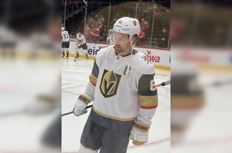 Mark Stone Celebrates 100th Goal in Golden Knights' Triumph Over Sharks