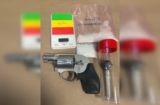 Marysville Police Seize Stolen Firearm and Narcotics with Aid from K9 Units from Yuba City and Sutter County