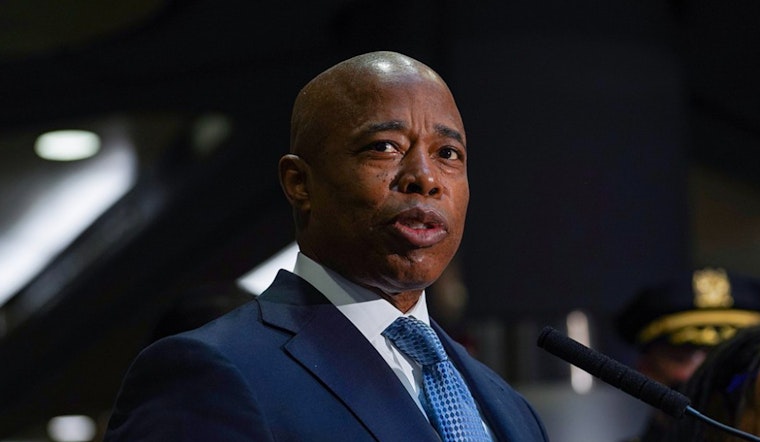 Mayor Eric Adams Addresses NYC's Future at Apollo Theater Amid Federal Corruption Probe and NYPD Wage Dispute