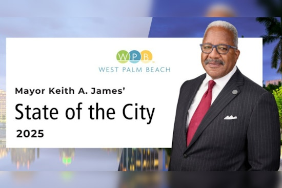 Mayor Keith A. James Touts Economic Growth and Public Safety in State of the City Address at Palm Beach County Convention Center