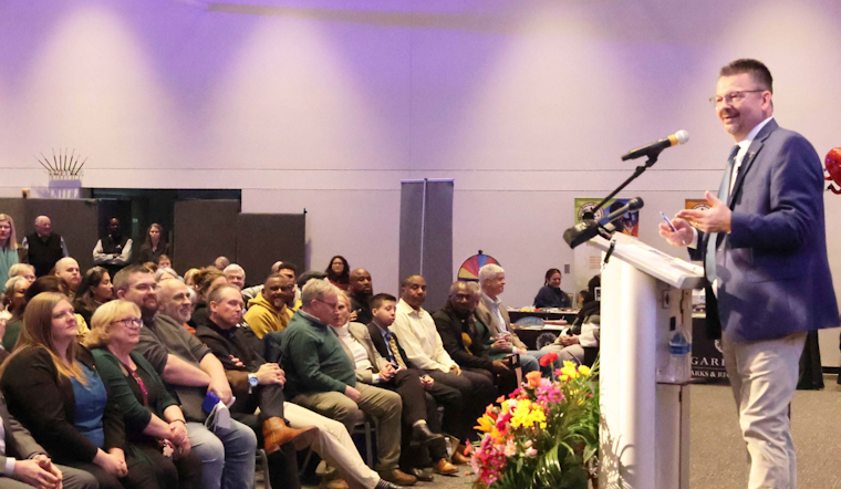 Mayor LeMay Delivers Farewell State of the City Address at Granville Arts Center, Unveils Future Garland Projects