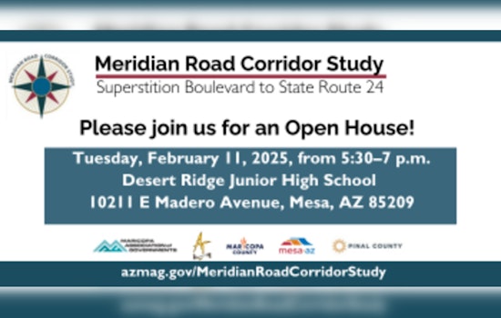 Meridian Road Future Connectivity and Traffic Study Sparks Collaboration in Apache Junction and Mesa
