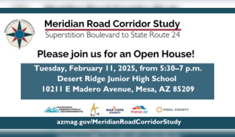 Meridian Road Future Connectivity and Traffic Study Sparks Collaboration in Apache Junction and Mesa