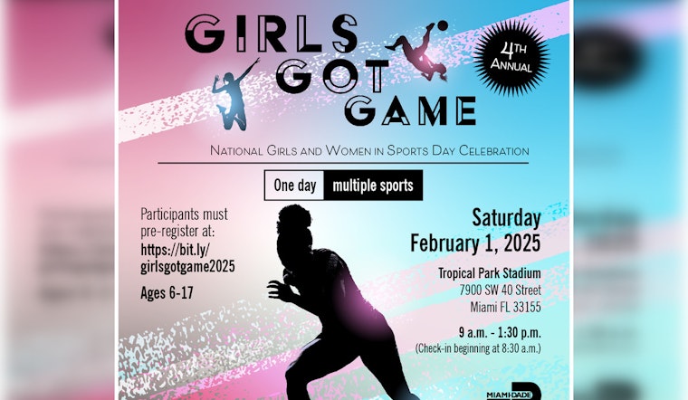 Miami-Dade Parks Hosts 4th Annual Girls Got Game Event to Empower Young Athletes
