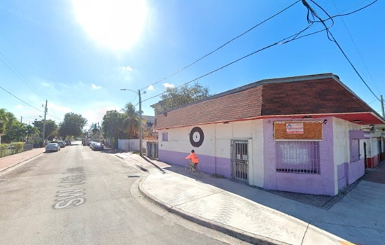 Miami Fire Rescue Battles Dumpster Fire in Little Havana Causing Damage to Two Businesses