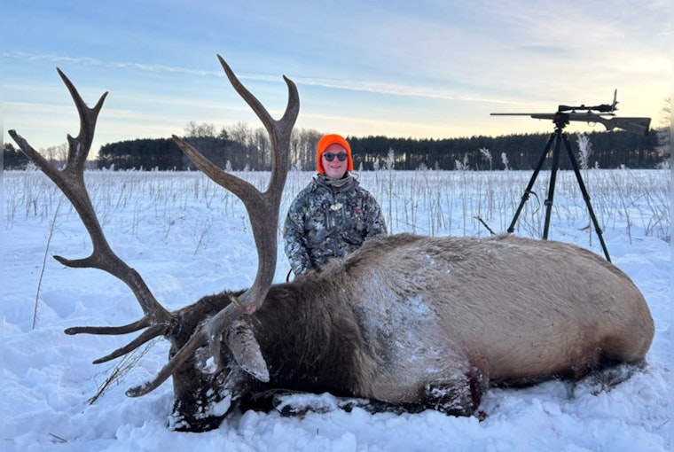 Michigan Hunters Harvest 180 Elk in 2024 Season Amid Varied Conditions