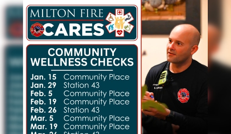 Milton Fire-Rescue Rolls Out Free Wellness Checks with EKGs to Promote Public Health