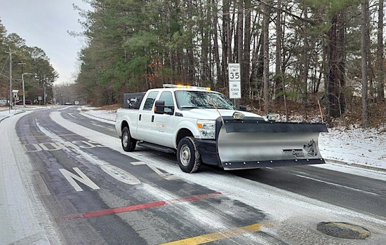 Milton Public Works Extends a Helping Hand to South Fulton Amid Icy Road Crisis