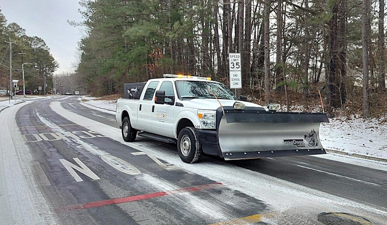 Milton Public Works Extends a Helping Hand to South Fulton Amid Icy Road Crisis
