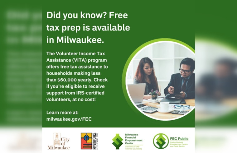 Milwaukee Announces Free Tax Assistance for Residents