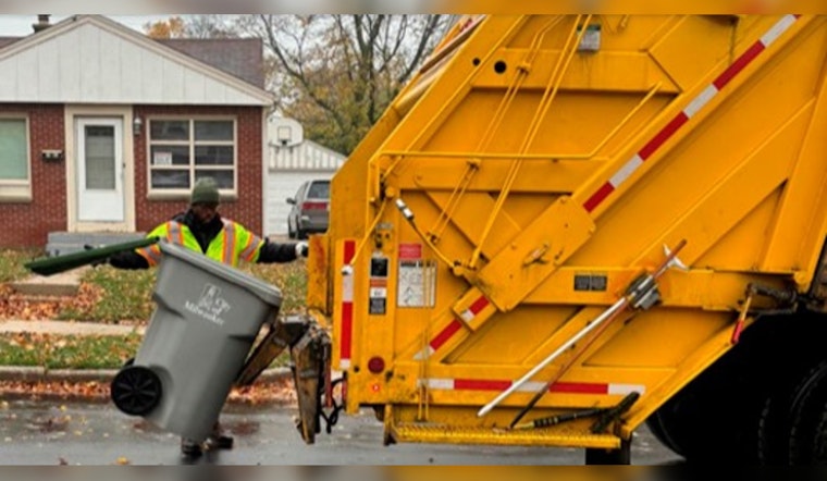 Milwaukee DPW Suspends Garbage and Recycling Pickups Amid Subzero Chill, Commits to Catching Up Post-Freeze