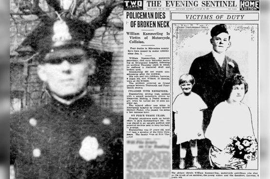 Milwaukee Police Honor Fallen Officer William Kammerling on Anniversary of Line-of-Duty Death in 1922