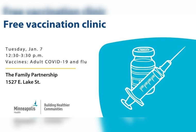 Minneapolis Health Department Launches Free COVID-19 and Flu Vaccine Clinic at The Family Partnership