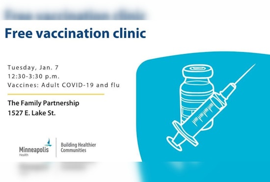 Minneapolis Health Department Launches Free COVID-19 and Flu Vaccine Clinic at The Family Partnership