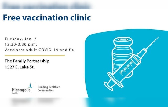 Minneapolis Health Department Launches Free COVID-19 and Flu Vaccine Clinic at The Family Partnership