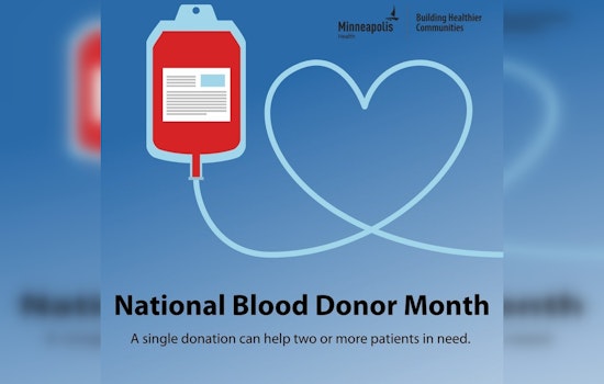 Minneapolis Health Department Urges Residents to Donate Blood Amid Persistent National Need