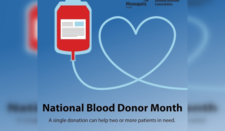 Minneapolis Health Department Urges Residents to Donate Blood Amid Persistent National Need