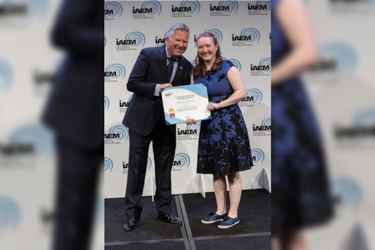Minneapolis Health Department's Meghan Burian Honored with Certified Emergency Manager Designation
