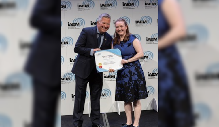 Minneapolis Health Department's Meghan Burian Honored with Certified Emergency Manager Designation