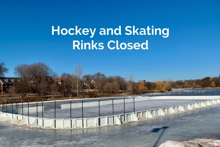 Minneapolis Outdoor Ice Rinks Closed Temporarily Due to Warm Weather, MPRB Says