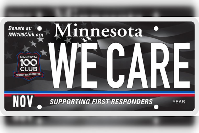 Minnesota Launches MN 100 Club License Plates to Support Families of Fallen First Responders