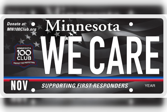 Minnesota Launches MN 100 Club License Plates to Support Families of Fallen First Responders