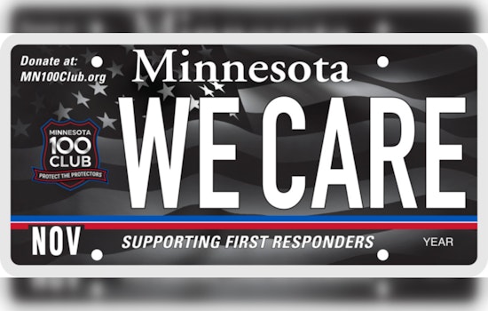 Minnesota Launches MN 100 Club License Plates to Support Families of Fallen First Responders