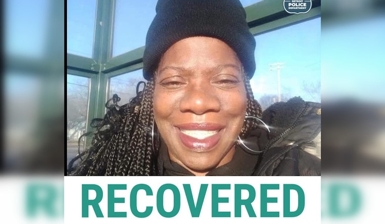 Missing 61-Year-Old Detroit Woman with Health Concerns Safely Located