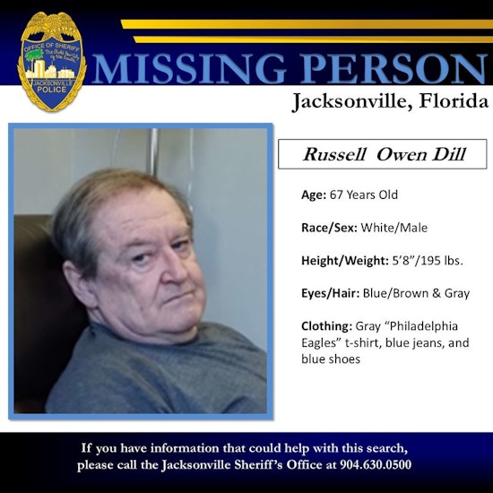 Missing Jacksonville Resident with Dementia Found Safe, Community and Law Enforcement Efforts Praised