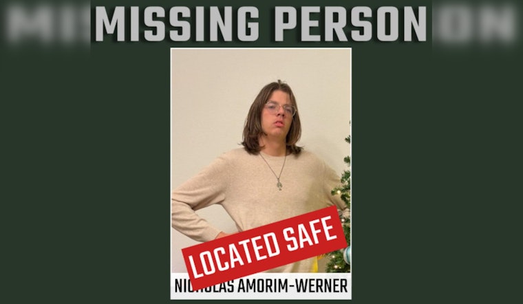 Missing St. Johns County Teenager Nicholas Amorim-Werner Found Safe After Intense Search