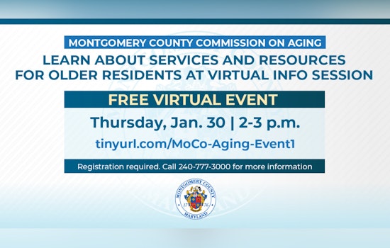 Montgomery County Hosts Free Virtual Event to Connect Seniors with Vital Community Resources