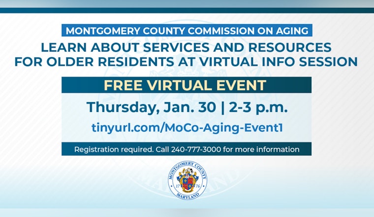 Montgomery County Hosts Free Virtual Event to Connect Seniors with Vital Community Resources