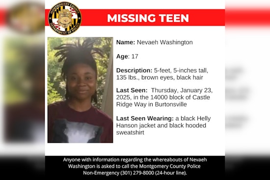 Montgomery County Police Intensify Search for Missing Teen Nevaeh Washington