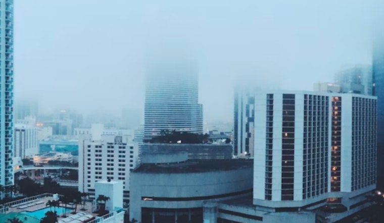 Morning Fog Gives Way to Mild Miami Weather Ahead of Approaching Cold Front