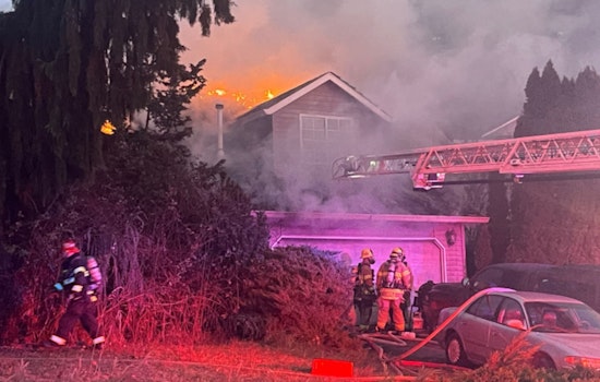 Multijurisdictional Crews Respond to Second-Alarm House Fire in Bethany Area