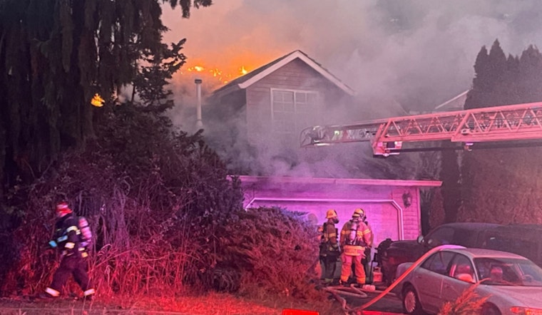 Multijurisdictional Crews Respond to Second-Alarm House Fire in Bethany Area
