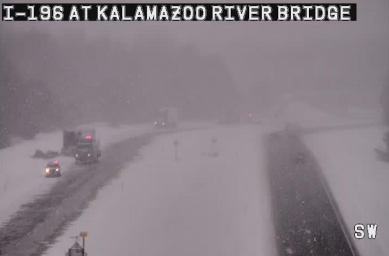 Multiple Crashes and Road Closures Amid Severe Winter Weather in West Michigan