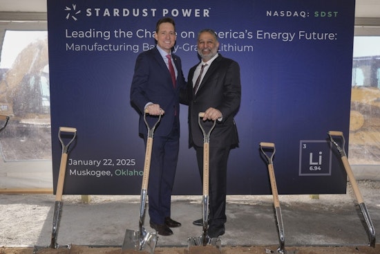 Muskogee Emerges as Lithium Powerhouse with $1.2 Billion Stardust Refinery Groundbreaking