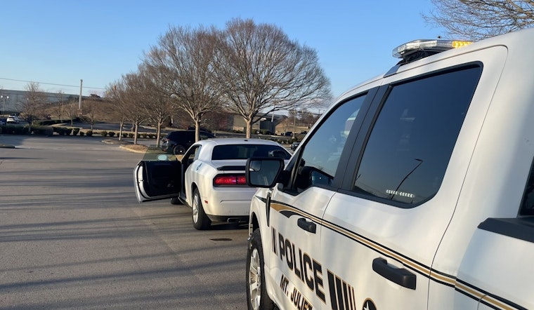 Nashville Man Arrested in Mt. Juliet After Handicap Parking Violation Uncovers Stolen Firearm