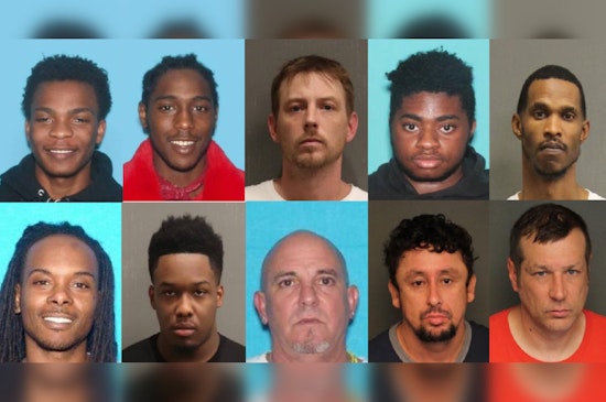Nashville Police Release Top 10 Most Wanted List Seeking Public's Aid in Apprehending Dangerous Fugitives