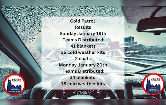 Nashville's Office of Emergency Management Conducts Cold Patrols to Aid Homeless Amid Freeze