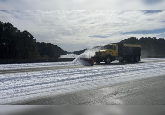 NCDOT Urges Residents to Stay Off Roads Amid Eastern North Carolina Snow Cleanup Efforts