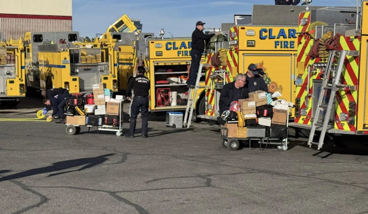 Nevada Firefighting Teams Rush to Aid in Los Angeles Wildfire Containment Efforts