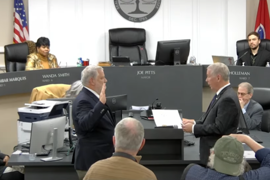 New and Returning Members Sworn In at Clarksville City Council, Mayor Pitts Hails Strong Teamwork Ethos