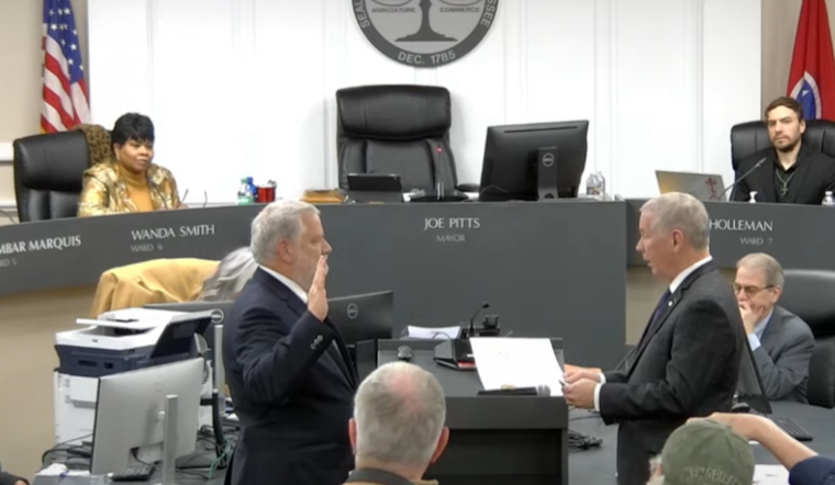 New and Returning Members Sworn In at Clarksville City Council, Mayor Pitts Hails Strong Teamwork Ethos