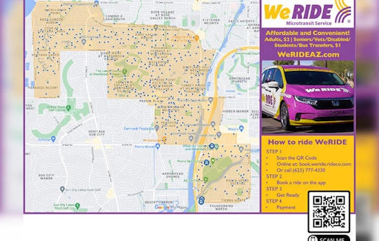 New On-Demand Rideshare Program WeRIDE Launches in Peoria, Offering Affordable Transit Options
