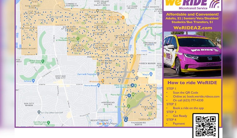 New On-Demand Rideshare Program WeRIDE Launches in Peoria, Offering Affordable Transit Options