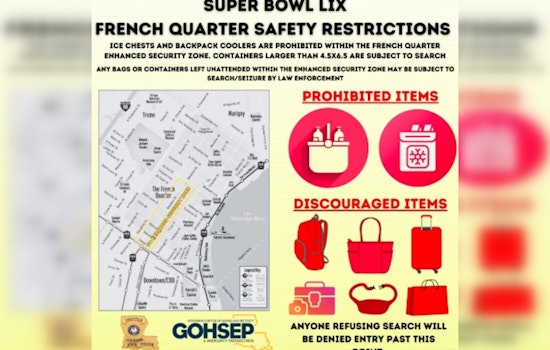 New Orleans on High Alert as Governor Landry Unveils Rigorous Security Zone for Super Bowl LIX After Terror Scare